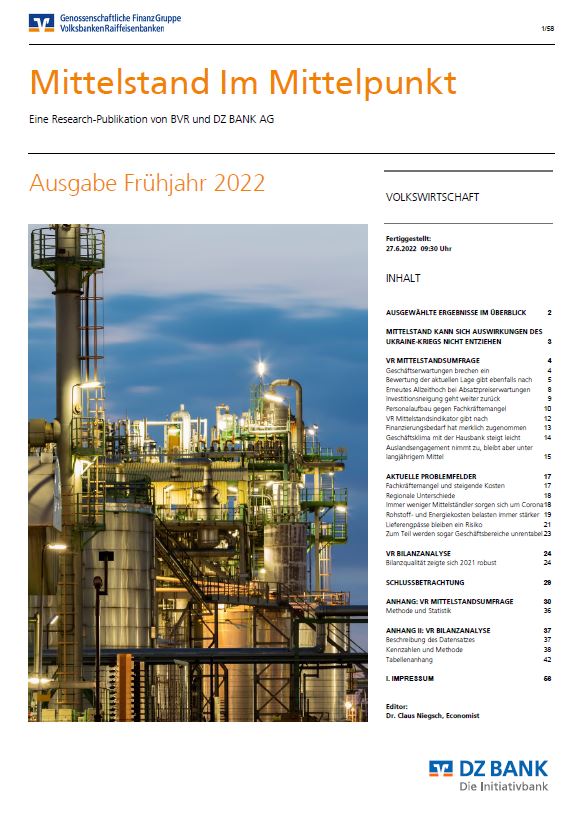Frühjahr 2022: Mittelstand im Mittelpunkt