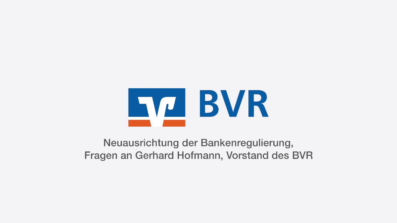 BVR-Vorstand Gerhard Hofmann